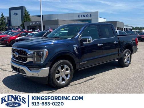Antimatter Blue Metallic 2022 Ford F-150 King Ranch