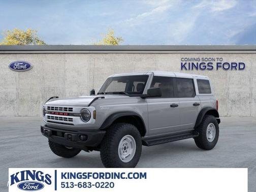 AVALANCHE GRAY 2026 Ford Bronco Heritage Edition