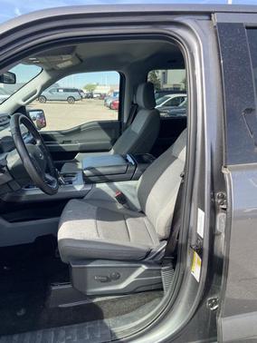 Gray Metallic 2022 Ford F-150 Lightning XLT