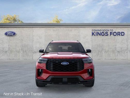 Rapid Red Metallic Tinted Clearcoat 2026 Ford Explorer ST-Line