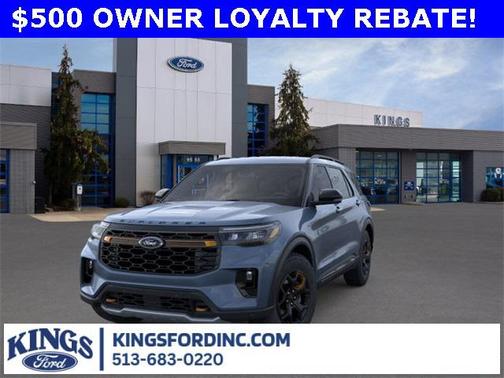 Vapor Blue Metallic 2026 Ford Explorer Tremor