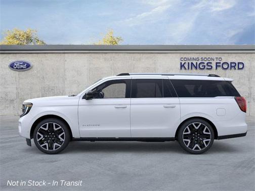 Star White Metallic Tri-Coat 2026 Ford Expedition Max Platinum