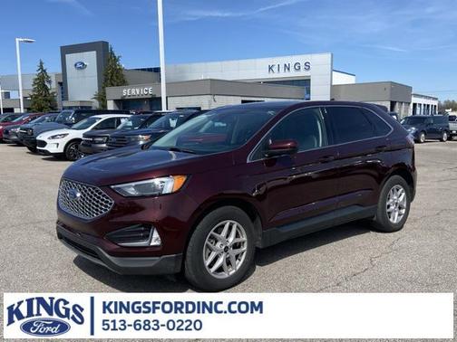 Burgundy Velvet Metallic Tinted Clearcoat 2023 Ford Edge SEL