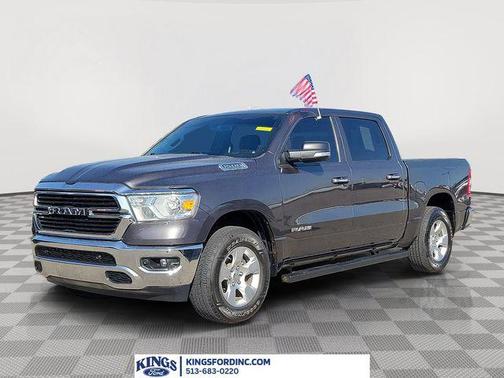Granite Crystal Metallic Clearcoat 2019 RAM 1500 Big Horn