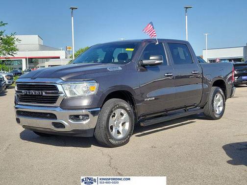 Granite Crystal Metallic Clearcoat 2019 RAM 1500 Big Horn