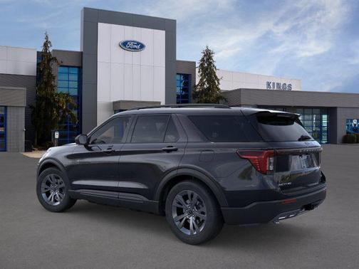 AGATE BLACK METALLIC 2026 Ford Explorer Active