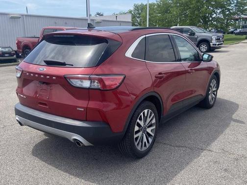 Red Metallic 2020 Ford Escape Titanium