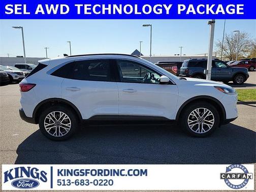 OXFORD WHITE 2021 Ford Escape SEL