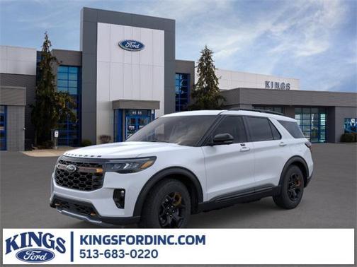 SPACE WHITE METALLIC 2026 Ford Explorer Tremor