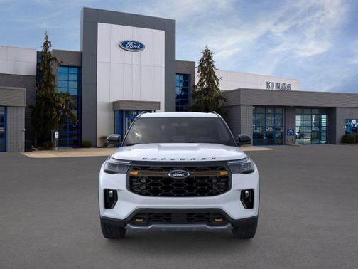 SPACE WHITE METALLIC 2026 Ford Explorer Tremor