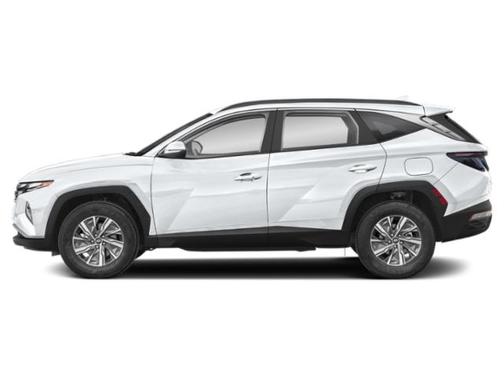 Quartz White 2022 Hyundai TUCSON Hybrid Blue