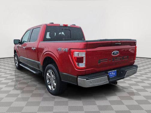 Rapid Red Metallic Tinted Clearcoat 2021 Ford F-150 Lariat