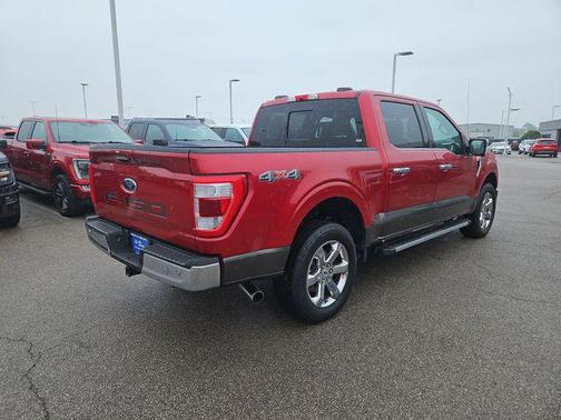 Rapid Red Metallic Tinted Clearcoat 2021 Ford F-150 Lariat