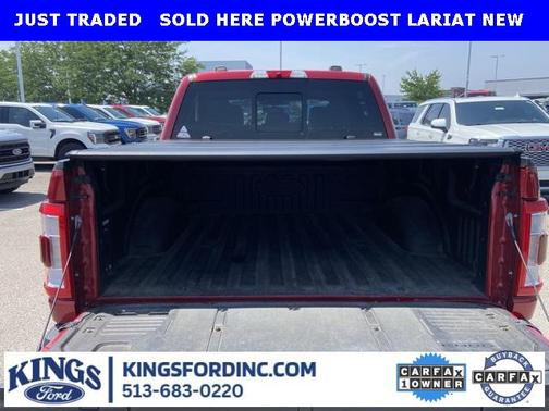 Rapid Red Metallic Tinted Clearcoat 2021 Ford F-150 Lariat