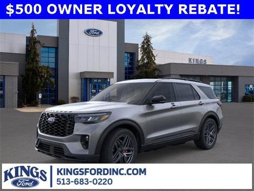 CARBONIZED GRAY METALLIC 2026 Ford Explorer ST-Line