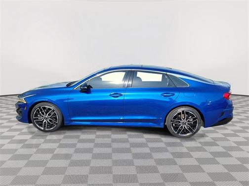 Sapphire Blue 2022 Kia K5 GT