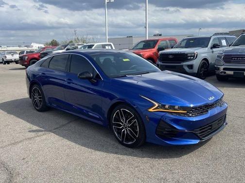 Sapphire Blue 2022 Kia K5 GT