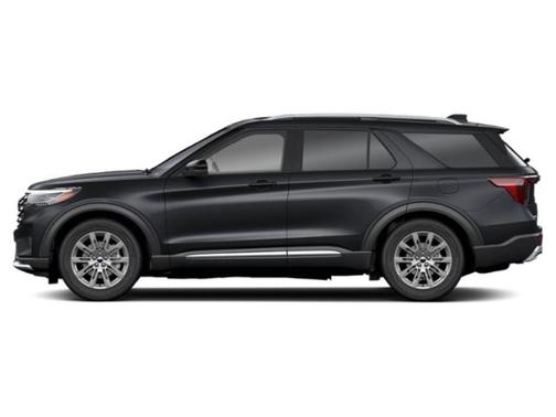 Black Metallic 2025 Ford Explorer Platinum