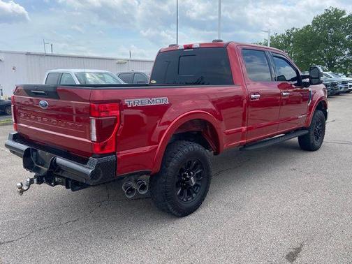 Rapid Red Metallic Tinted Clearcoat 2022 Ford F-350 Lariat