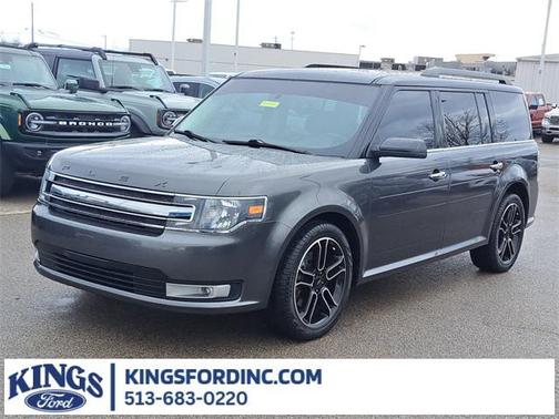 Black 2015 Ford Flex SEL