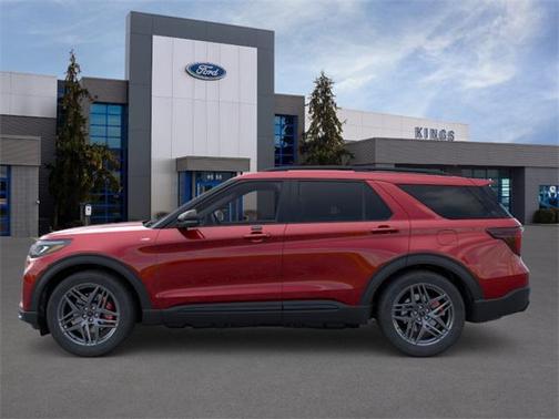 Red 2026 Ford Explorer ST-Line
