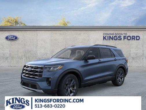 Vapor Blue Metallic 2026 Ford Explorer Active