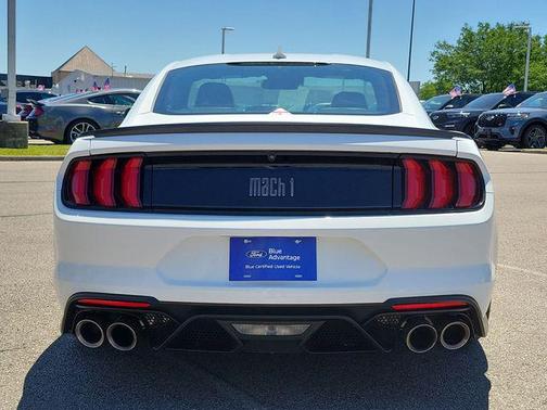 OXFORD WHITE 2023 Ford Mustang Mach 1