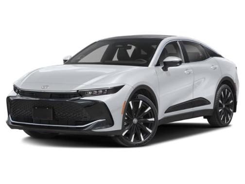 White 2023 Toyota Crown Platinum