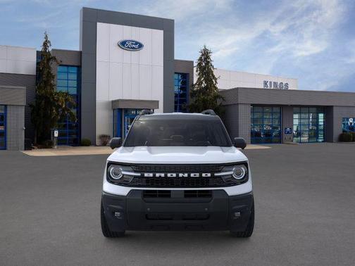 SPACE WHITE METALLIC 2026 Ford Bronco Sport Outer Banks