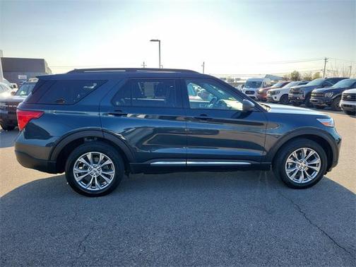 STONE BLUE METALLIC 2023 Ford Explorer XLT