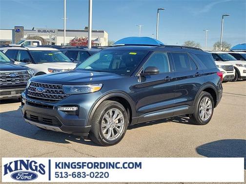 STONE BLUE METALLIC 2023 Ford Explorer XLT