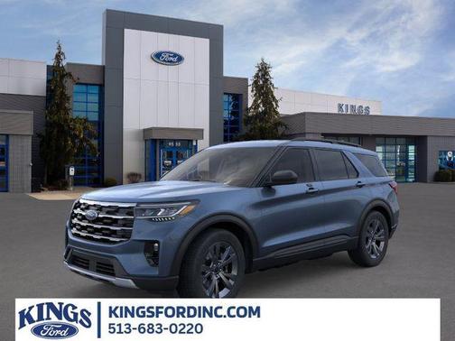 Vapor Blue Metallic 2026 Ford Explorer Active