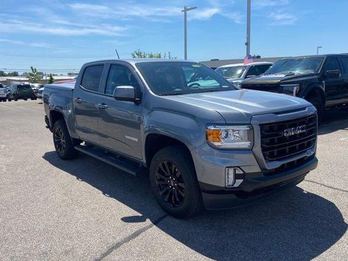 Satin Steel Metallic 2022 GMC Canyon Elevation