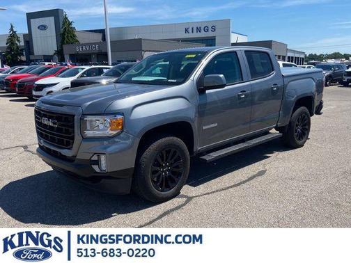 Satin Steel Metallic 2022 GMC Canyon Elevation