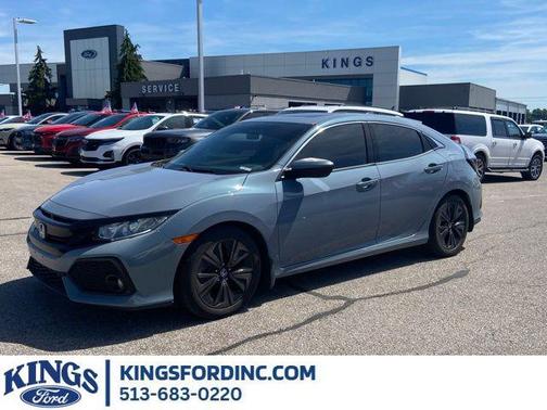 Gray 2018 Honda Civic EX