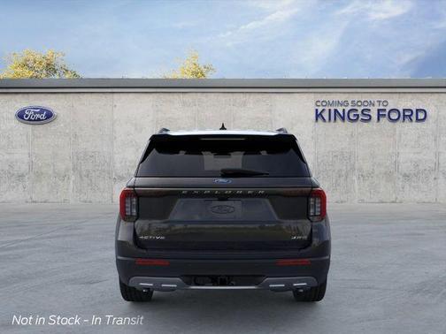 Agate Black Metallic 2026 Ford Explorer Active