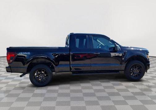 Black Metallic 2025 Ford F-150 STX
