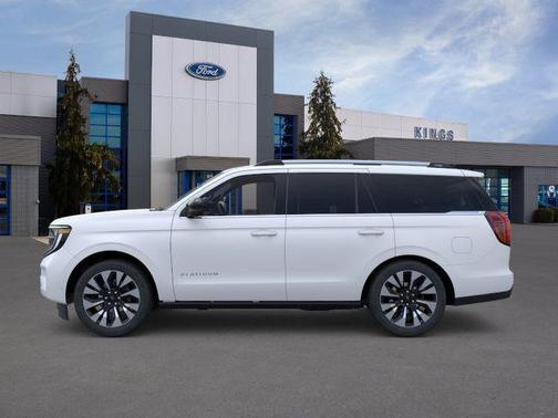 White Metallic 2025 Ford Expedition Platinum