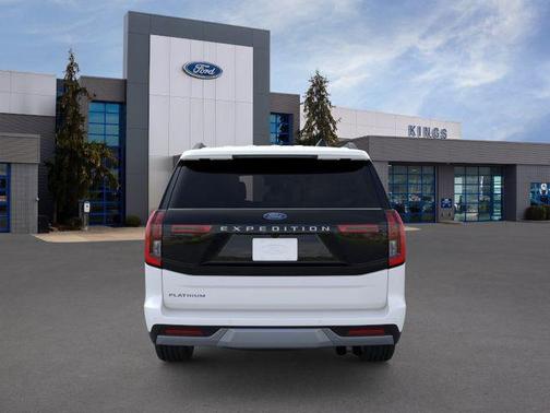 White Metallic 2025 Ford Expedition Platinum