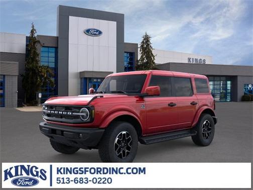 Ruby Red Metallic Tinted Clearcoat 2026 Ford Bronco Outer Banks