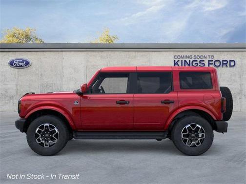 Ruby Red Metallic Tinted Clearcoat 2026 Ford Bronco Outer Banks