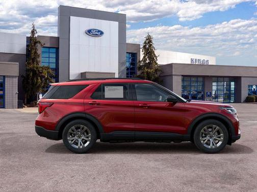 Ruby Red Metallic Tinted Clearcoat 2027 Ford Explorer Active