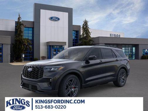 AGATE BLACK METALLIC 2026 Ford Explorer ST-Line