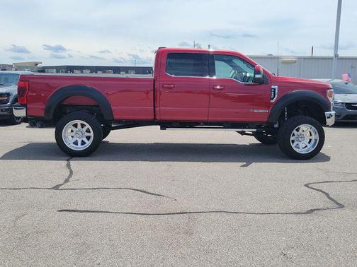 Red Metallic 2022 Ford F-250 Lariat