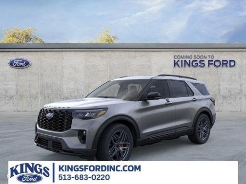 Carbonized Gray Metallic 2026 Ford Explorer ST-Line