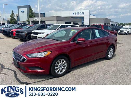 Ruby Red Metallic 2017 Ford Fusion S