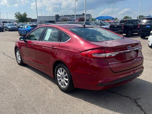 Ruby Red Metallic 2017 Ford Fusion S