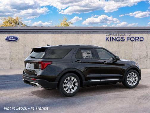 Agate Black Metallic 2027 Ford Explorer Platinum