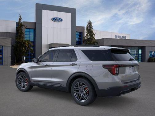 Gray Metallic 2026 Ford Explorer ST-Line