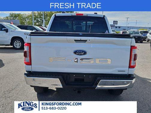 Star White Metallic Tri-Coat 2023 Ford F-150 Lariat